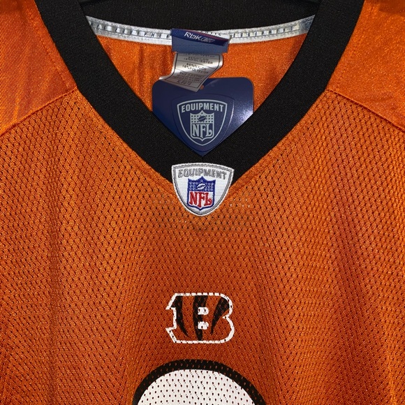 REEBOK CARSON PALMER ON FIELD CINCINNATI BENGALS - Picture 3 of 4